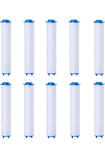AOHRYME 10 Pcs Shower Head Filters 9.5CM PP Cotton Filter Cartridge Filter Hi...