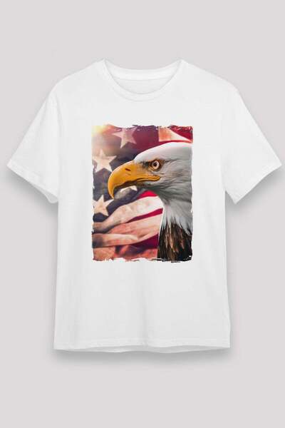 Darkhane Eagle White Unisex T-Shirt T-Shirt