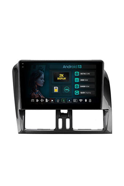 HUB64 Navigație Android Volvo XC60 (2013-2019), 9,5 inch, 4GB RAM, CarPlay și...