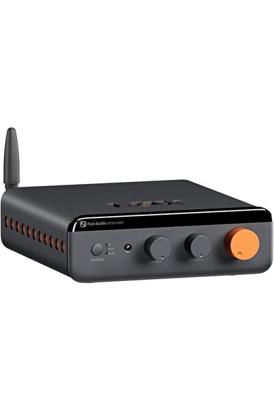 Fosi Audio مضخم صوت ستيريو BT20A MAX بقوة 300 واط × 2، مضخم صوت عالي الدقة بت...