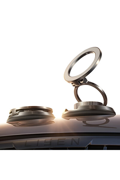 LISEN Car Phone Holder, YL0226020002, Secure Fixing, Black