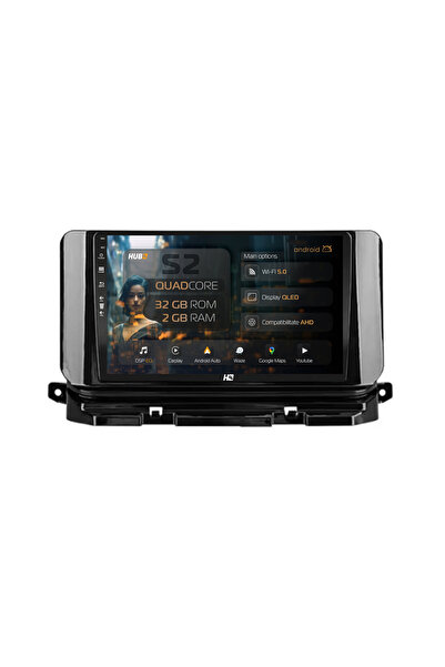 HUB64 Navigație Android Skoda Octavia 4 (2021+), 10.1 inch, 2GB RAM, CarPlay ...