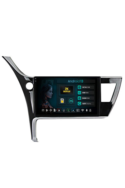HUB64 Σύστημα πλοήγησης Android Toyota Corolla / Auris (2017-2020), 10,36 ιντ...