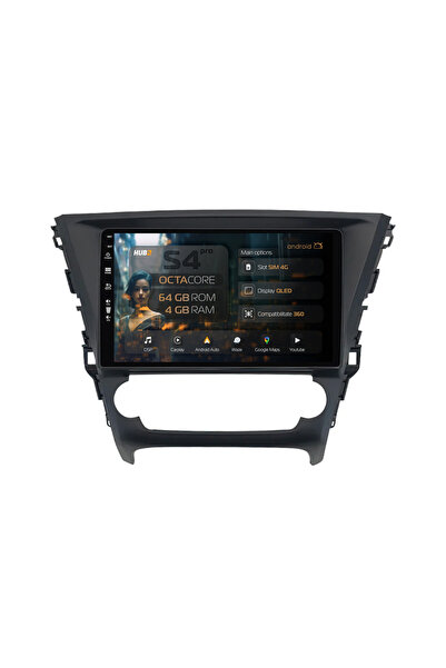 HUB64 Σύστημα πλοήγησης Android Toyota Avensis (2015-2018), 10,1 ιντσών, 4GB ...