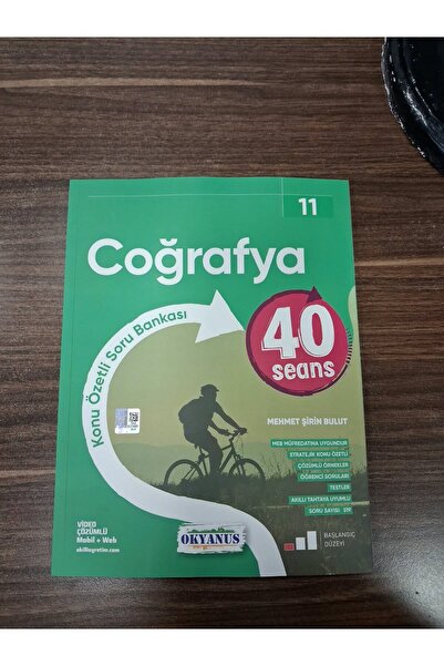 Okyanus Yayıncılık 11.SINIF 40 SEANS COĞRAFYA KONU ÖZETLİ SORU BANKASI YENİ M...