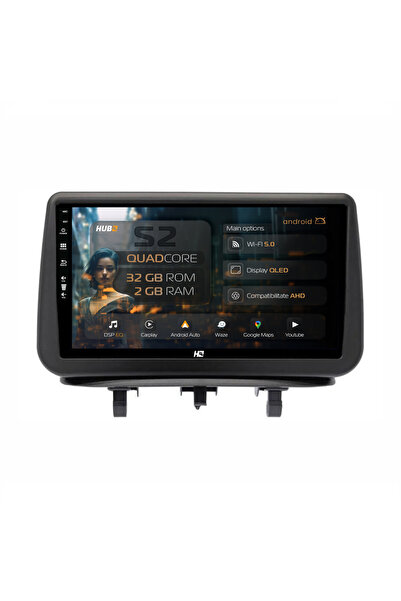 HUB64 Navigație Android Opel Meriva (2010-2017), 9 inch, 2GB RAM, CarPlay și ...