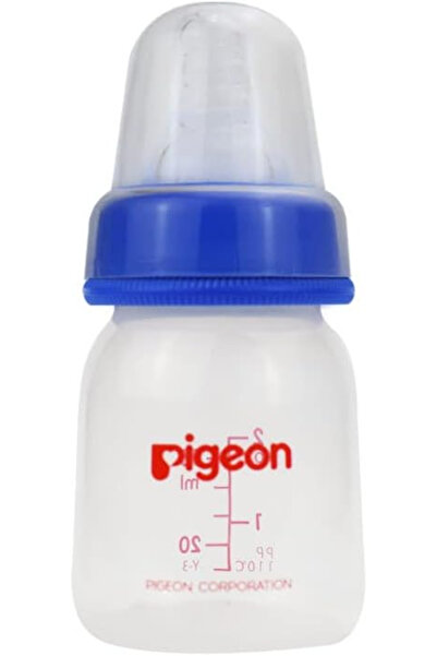 Generic Brand Pigeon Slim Neck Plastic Bottle, Clear Cap, Ultra Soft Silicone...