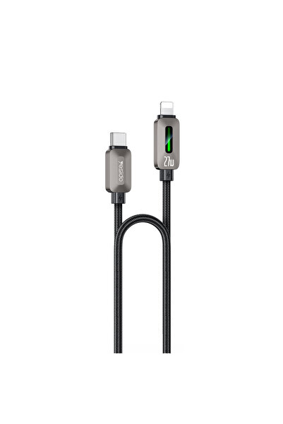 Yesido Data and Charging Cable, CA199, Multiple Connectors, Black
