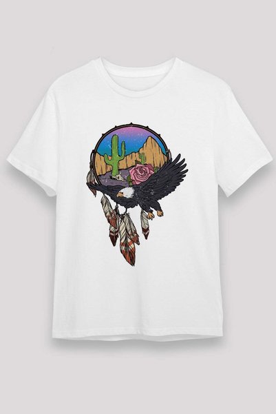 Darkhane Eagle White Unisex T-Shirt T-Shirt