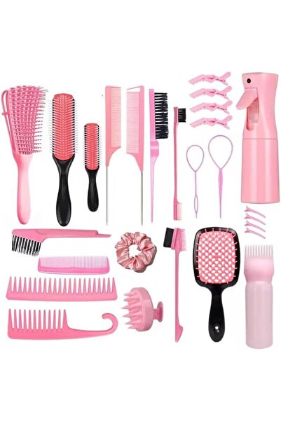 Yelajoy 27pcs Hairbrush Set with Toddler, Wet and Dry Curling Comb，Women's Ha...