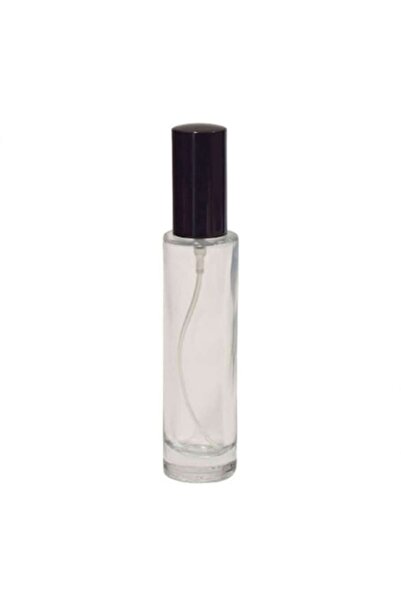 OEM Transparent perfume bottle, black perfume pump, 45ml