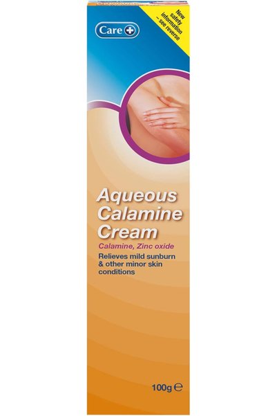CARE Aqueous Calamine Cream, 100 G