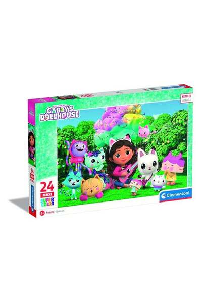 Qadro 24 Piece Maxi Puzzle – Gabby’S Dollhouse | Kids Puzzle Large Pieces Age 3+