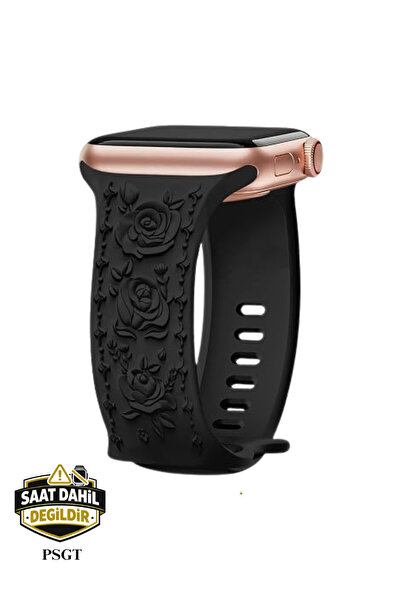 PSGT Apple Watch 10-11 46mm-watch2/3/4/5/6/se/7/8/9 (44-45-49)mm Kordon Flora...