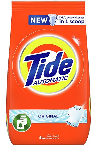 Tide automatic laundry powder detergent, original scent, 5 kg