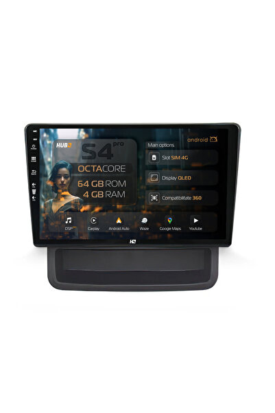 HUB64 Σύστημα πλοήγησης Android Renault Trafic / Opel Vivaro (2010-2014), 10 ...