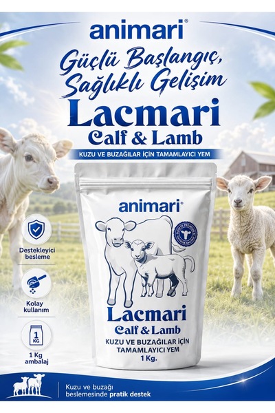 animari kuzu ve buzağı maması