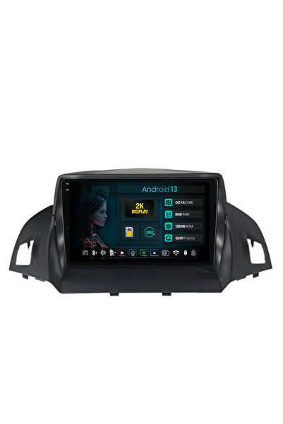 HUB64 Navigație Android Ford Kuga / C-Max (2013-2018), 9,5 inch, 8GB RAM, Car...