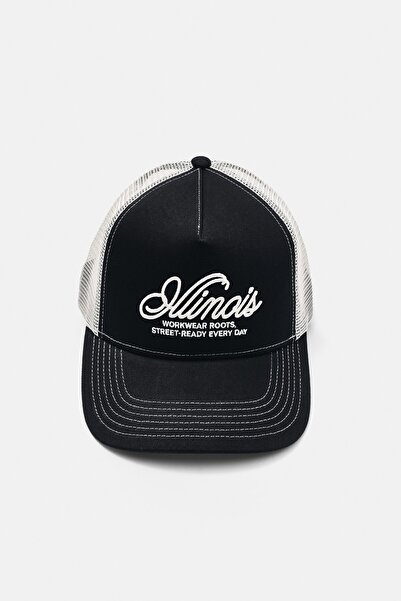 Pull & Bear Illinois trucker şapka