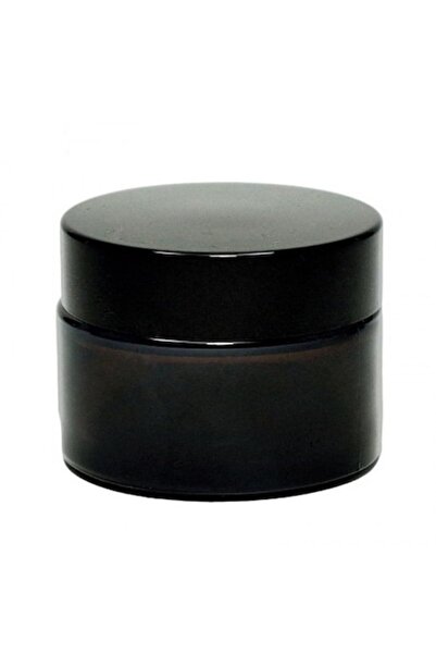 OEM Cosmetic container, Amber glass jar, 50ml