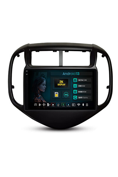 HUB64 Navigație Android Chevrolet Aveo (2016-2021), 9,5 inch, 8GB RAM, CarPla...