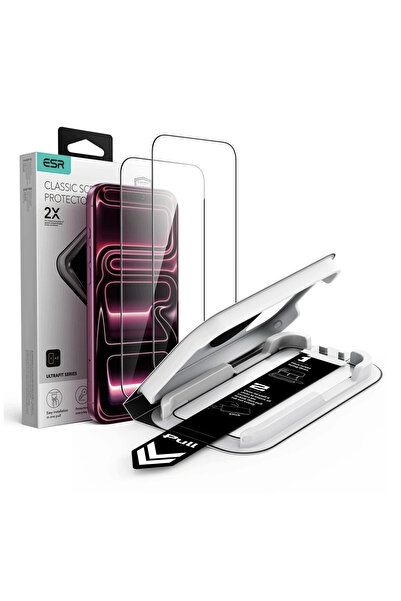 KleVero Phone Screen Protector for iPhone 18 Pro, Anti-Shock, Black