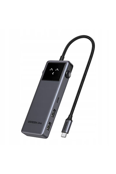 Ugreen Hub USB/ Docking Station Ugreen, 75177, Conectivitate Extinsa, Gri