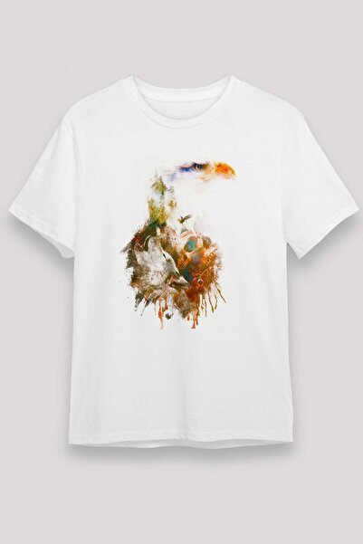 Darkhane Eagle White Unisex T-Shirt T-Shirt