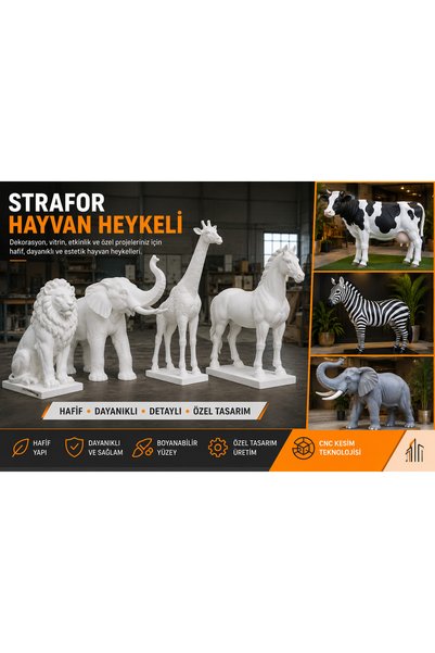 Strafor Hayvan Heykeli