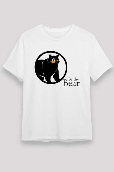 Darkhane Bear White Unisex T-Shirt T-Shirt