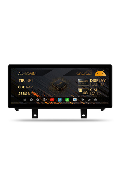 HUB64 Навигация Android за BMW X5 F15 / X6 F16 (2014-2017), Вариант NBT, 12.3...