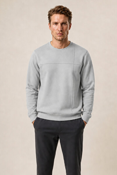 Redline Benko Regular Fit Winter Sweatshirt New Season Gray