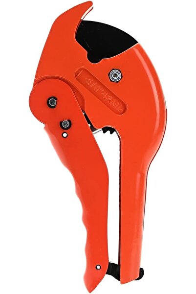 Lawazim Wide Steel Pipe Cutter -42mm Orange- Durable Heavy-Duty Cutter for Cu...