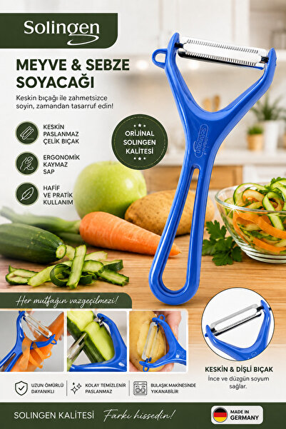 Solingen Meyve Sebze Soyacağı Paslanmaz Çelik Profesyonel Soyacak