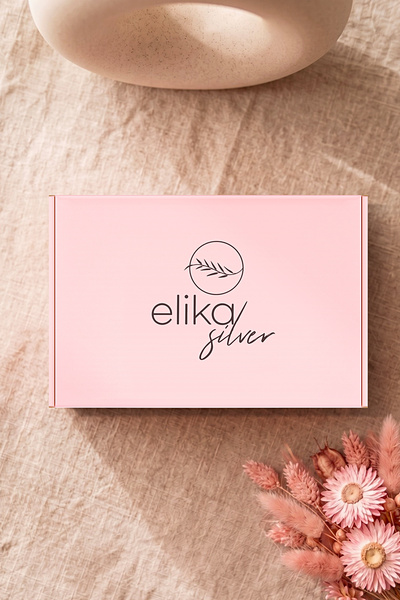 Elika Silver 925 Ayar Gümüş Zirkon Taşlı Baget Model Kolye ve Bileklik Seti- Vip Hediye Kutusu