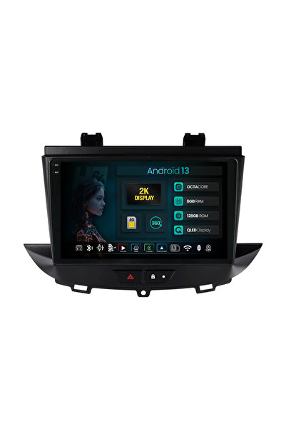 HUB64 Σύστημα πλοήγησης Android για Opel Grandland X / Opel Crossland X (2017...