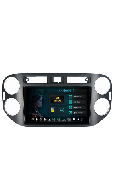 HUB64 Navigatie Android Volkswagen Tiguan (2010-2016), 9.5 inch, 4GB RAM, Car...