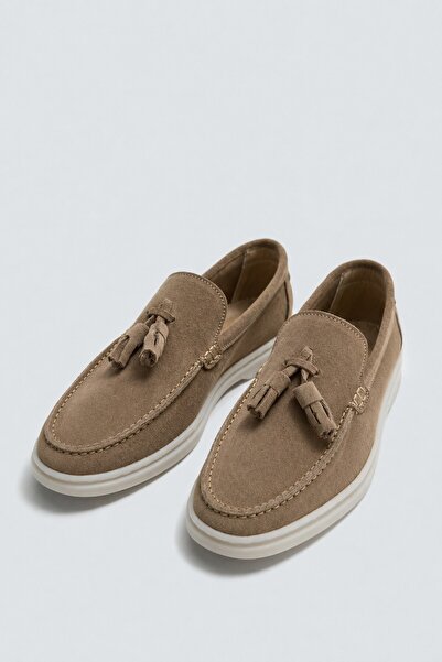 Antioch Tasseled 100% Suede Loafer