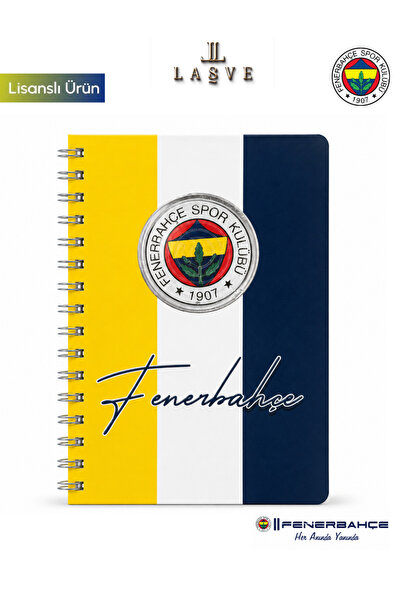 Fenerbahçe License-Protected New Season A5 Notebook with Labyrinth Figures 80...