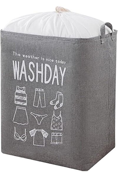 TRASSLE 75L Large Laundry Basket, Collapsible Laundry Basket - Clothes Hamper...