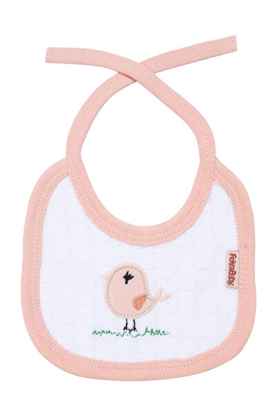 bebegen Unisex Salmon Chick Patterned Towel-Tie Apron