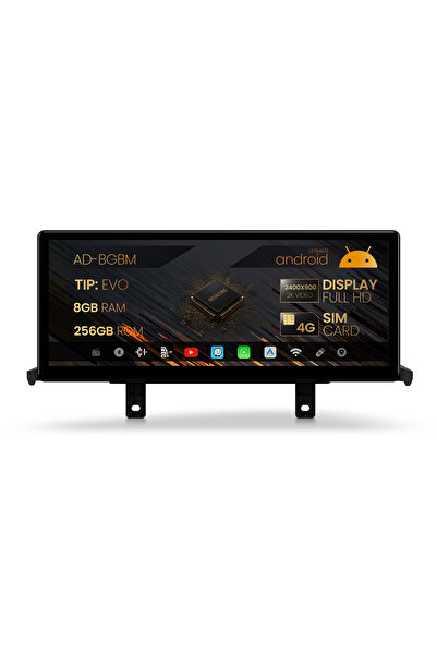 HUB64 Navigatie Android BMW Seria 1 F20/21 (2017-2019), Varianta NBT EVO, 12....