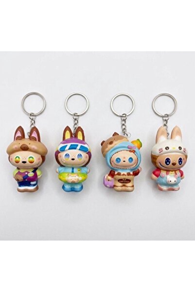 FREE PALACE Set de 3 figurine drăguțe, ornament pentru geantă și set de brelo...