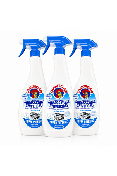 Chanteclair Set of 3 x Universal Degreasers, Multifunctional Degreaser with B...