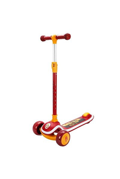 CAN SPORTS Galatasaray 3 Tekerlekli Işıklı Bluetooth’lu Scooter