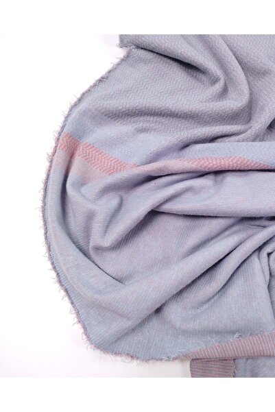 Kumaş Parça Albastru Gri Roz Model cu dungi transversale Țesătură Jacquard In...