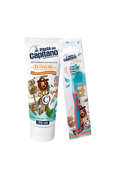 Pasta Del Capitano Periuță de dinți pentru copii Del Capitano Junior + Pastă ...