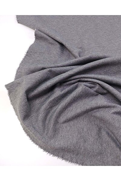 Kumaş Parça Knitted Steel Interlock Fabric in Dark Gray Color, Tight Knitted ...