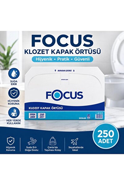 Focus KLOZET KAPAK ÖRTÜSÜ 250 Lİ