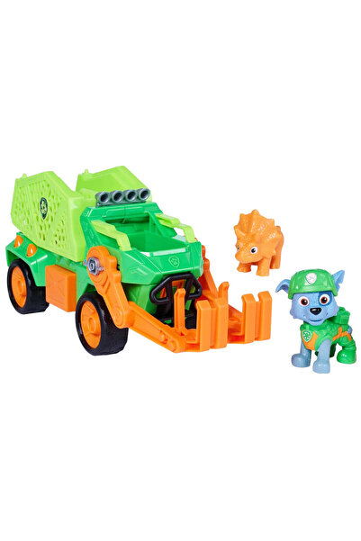 PAW PATROL The Dino Movie Rocky Figürü ve Dino Kurtarma Aracı